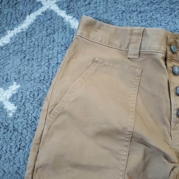 COLUMBIA -“Holly Hideaway” Cotton Pants/Camel Brown/Straight Leg size 6 - Picture 7 of 12